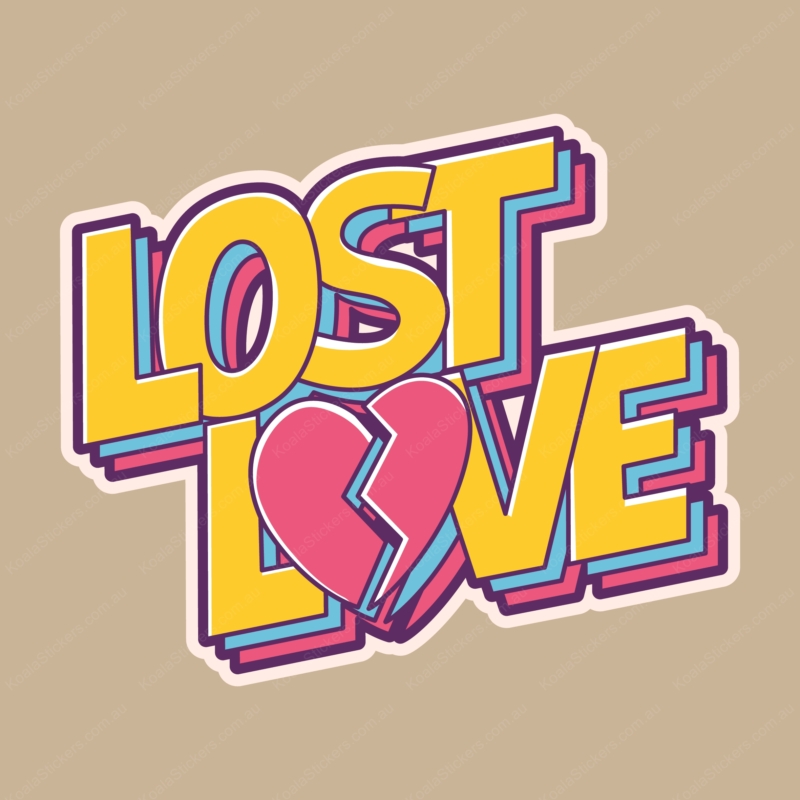 Koala Stickers: Lost Love Sticker
