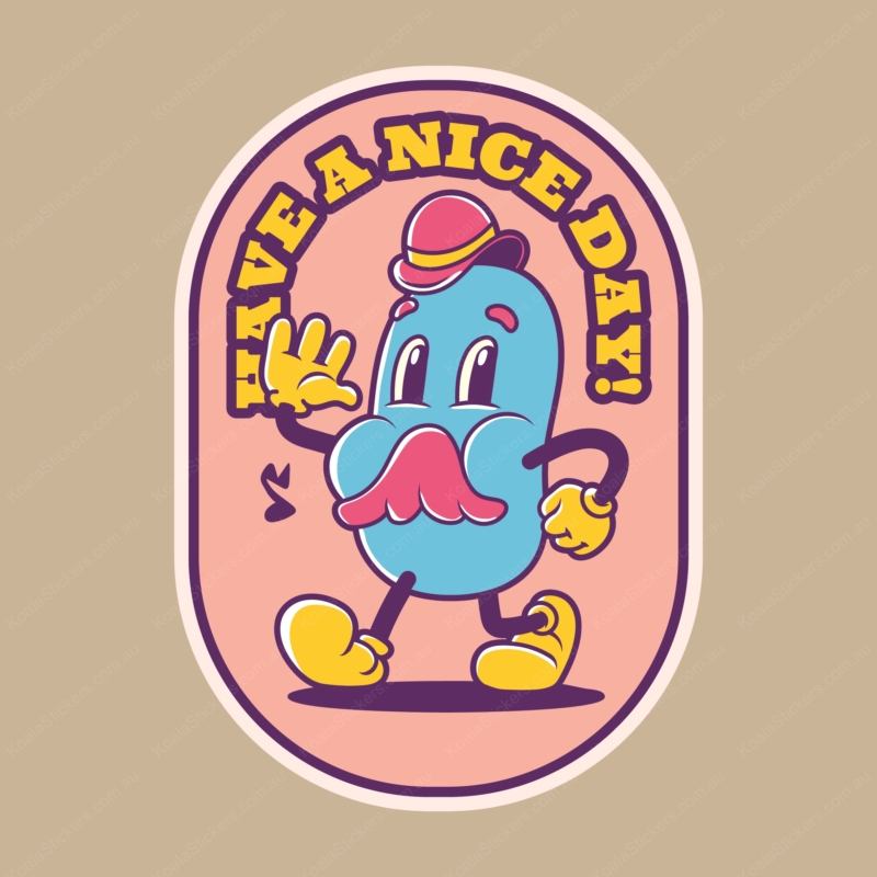 Koala Stickers: Have a Nice Day