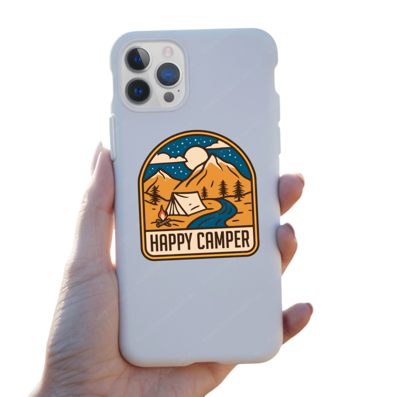 Koala Stickers: Happy Camper Sticker - Image 3
