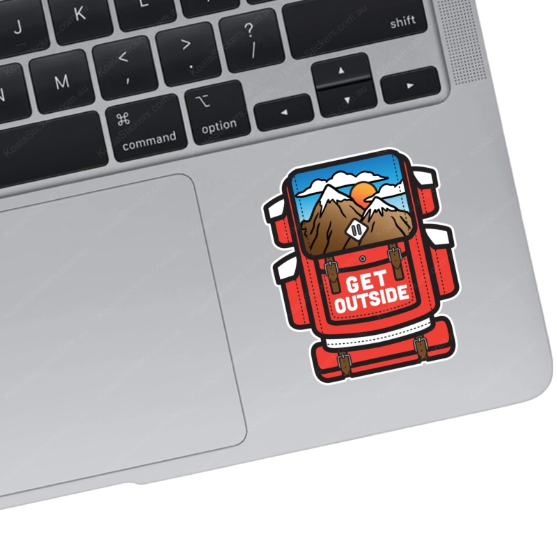 Koala Stickers: Get Outside Backpack - Image 2
