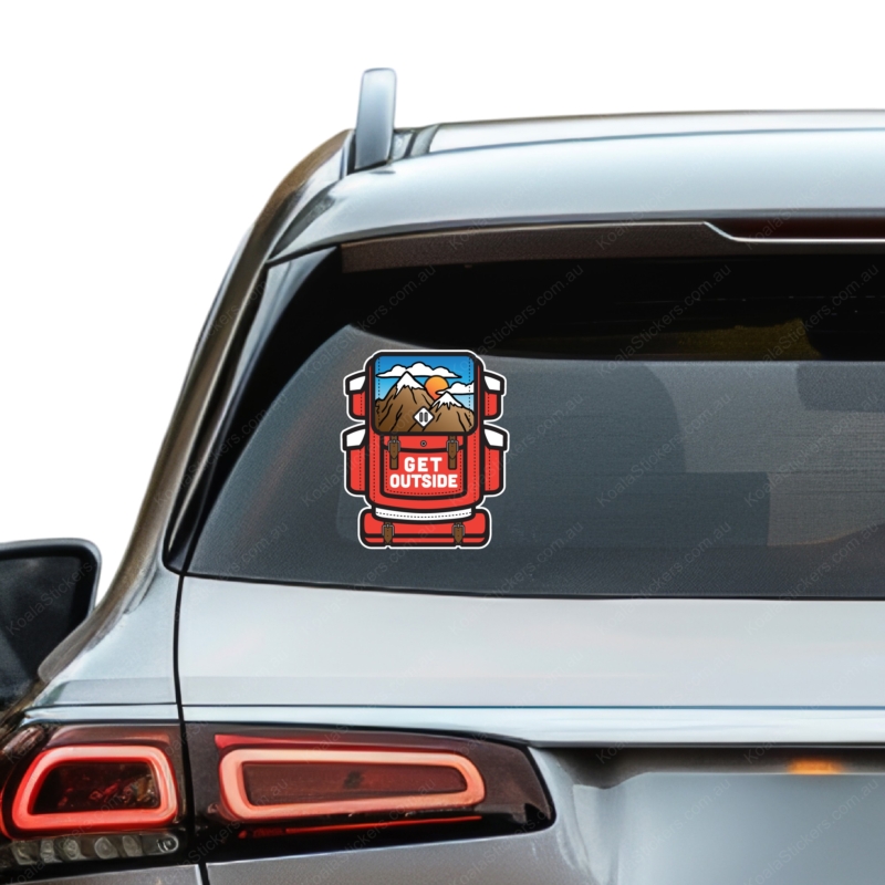 Koala Stickers: Get Outside Backpack - Image 7