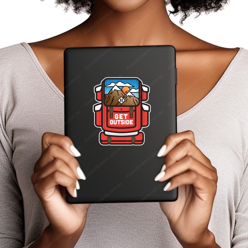 Koala Stickers: Get Outside Backpack - Image 8