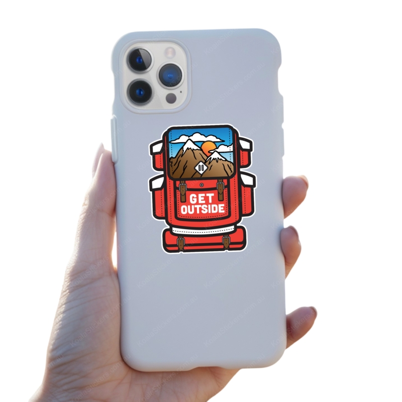 Koala Stickers: Get Outside Backpack - Image 3