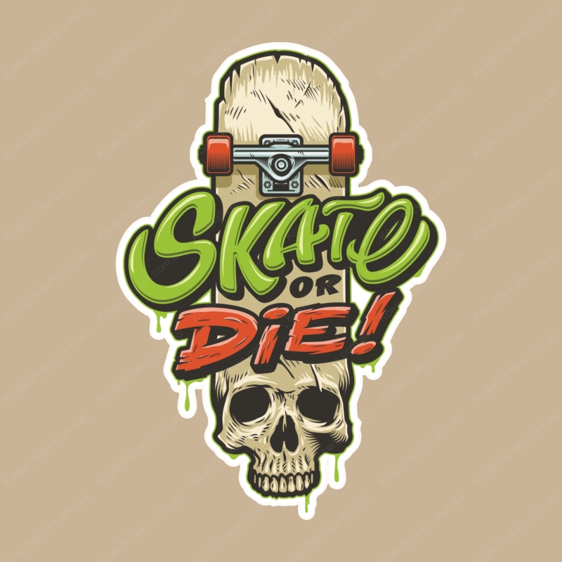Koala Stickers: Skate or Die 1