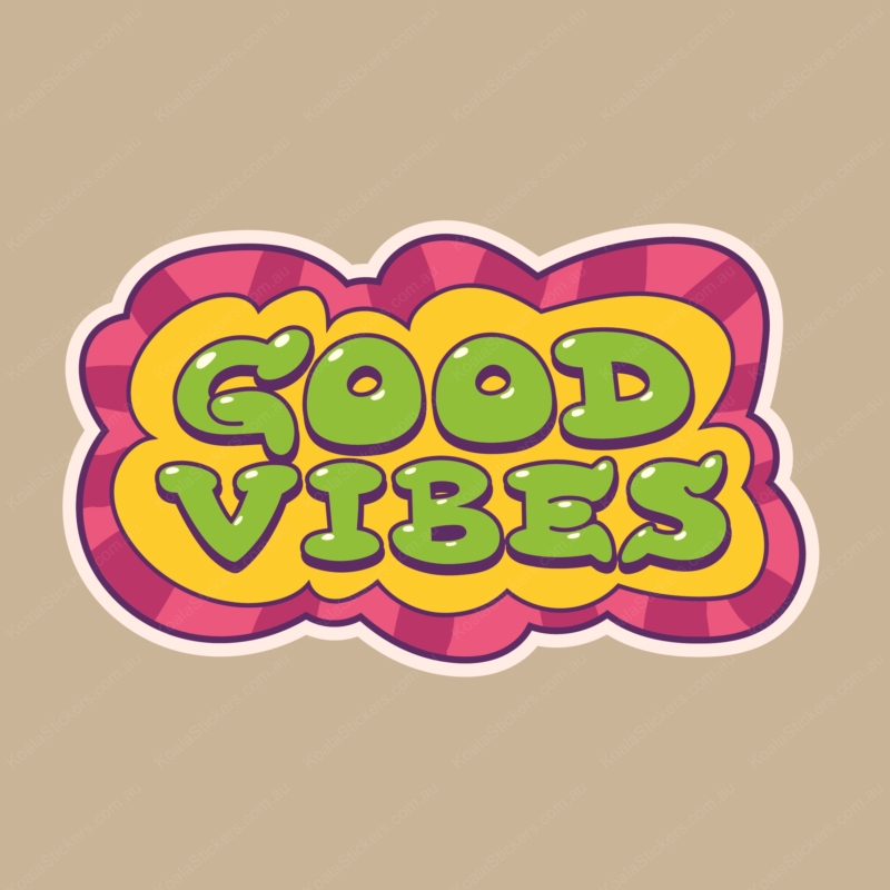 Koala Stickers: Good Vibes Stickers