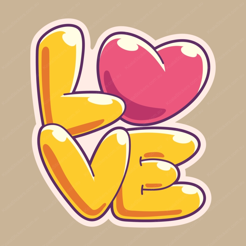 Koala Stickers: Love Love Sticker
