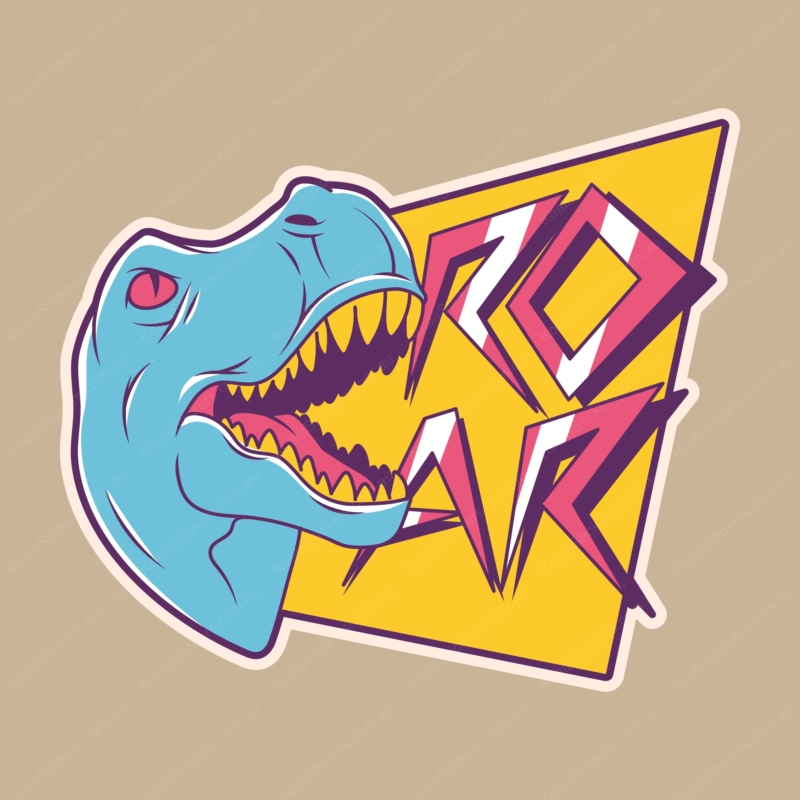 Koala Stickers: Dino Roar Sticker