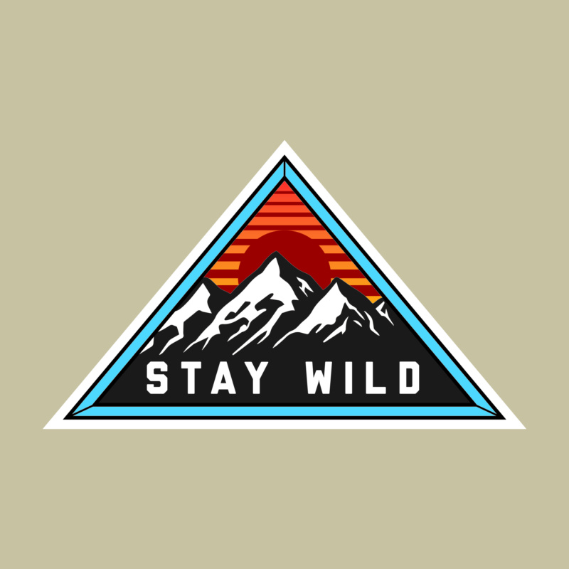 Koala Stickers: Stay Wild Sticker