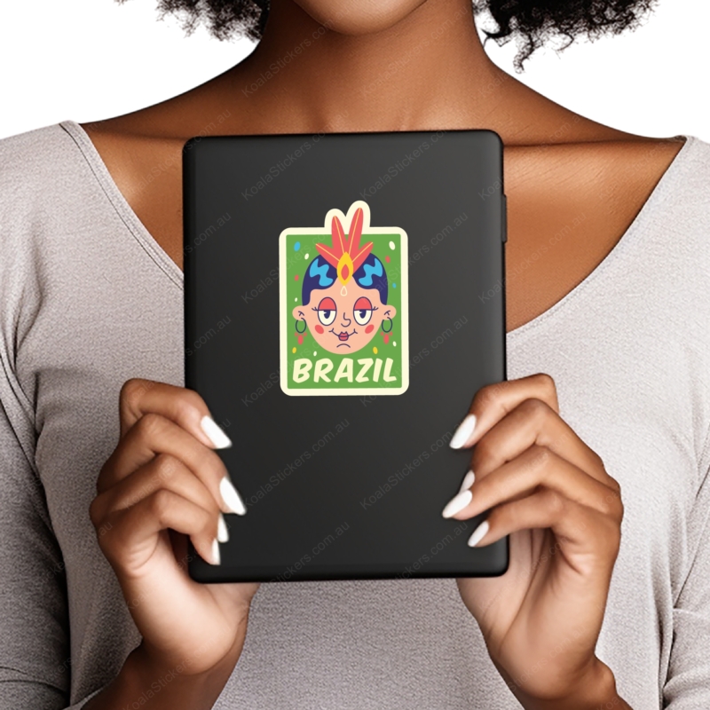 Koala Stickers: Brazil Brazil Sticker - Image 8