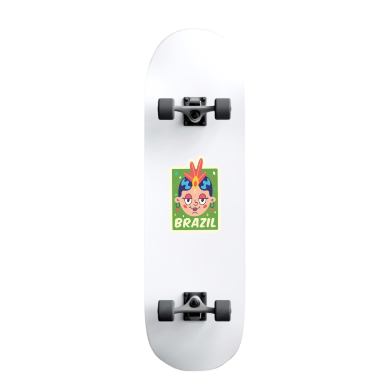 Koala Stickers: Brazil Brazil Sticker - Image 6