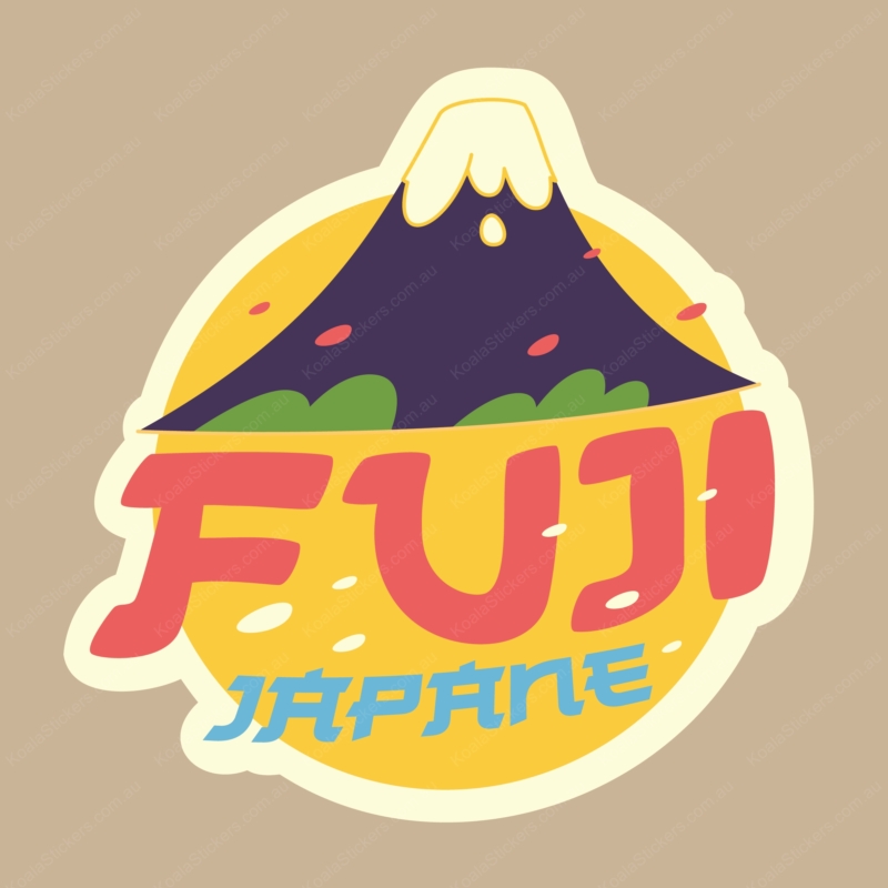 Koala Stickers: Explore Fuji Japan