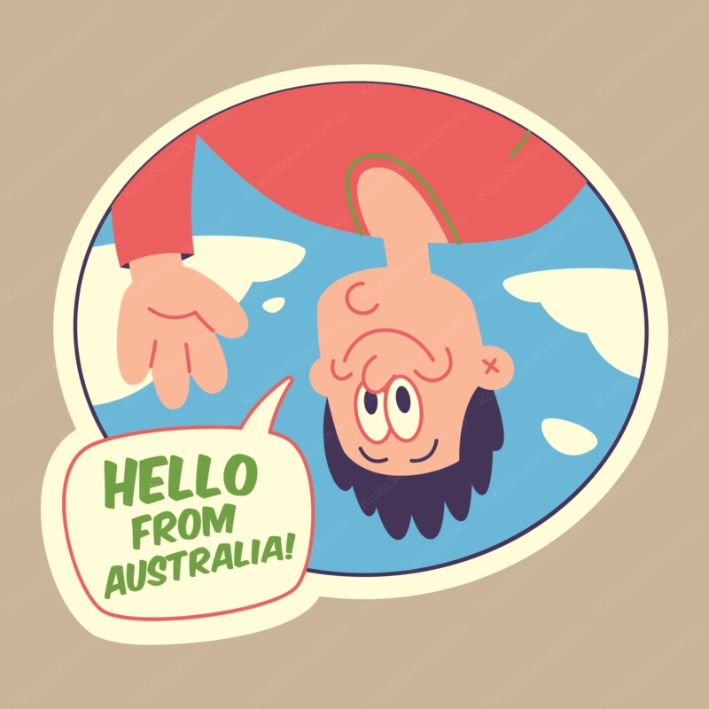 Koala Stickers: Hello From Australia
