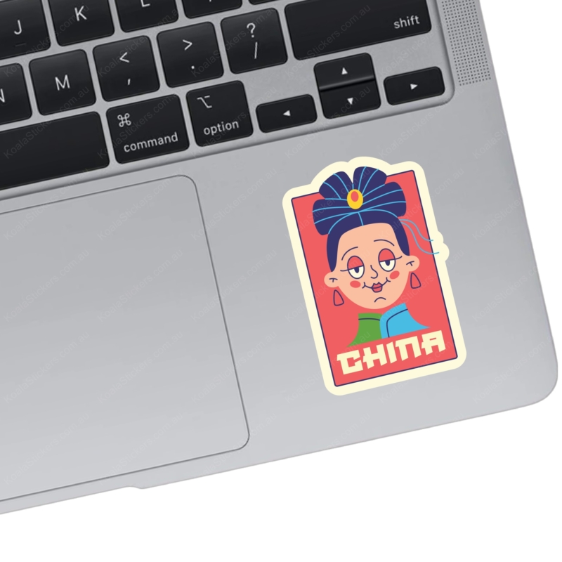 Koala Stickers: Chinees Lady Sticker - Image 2