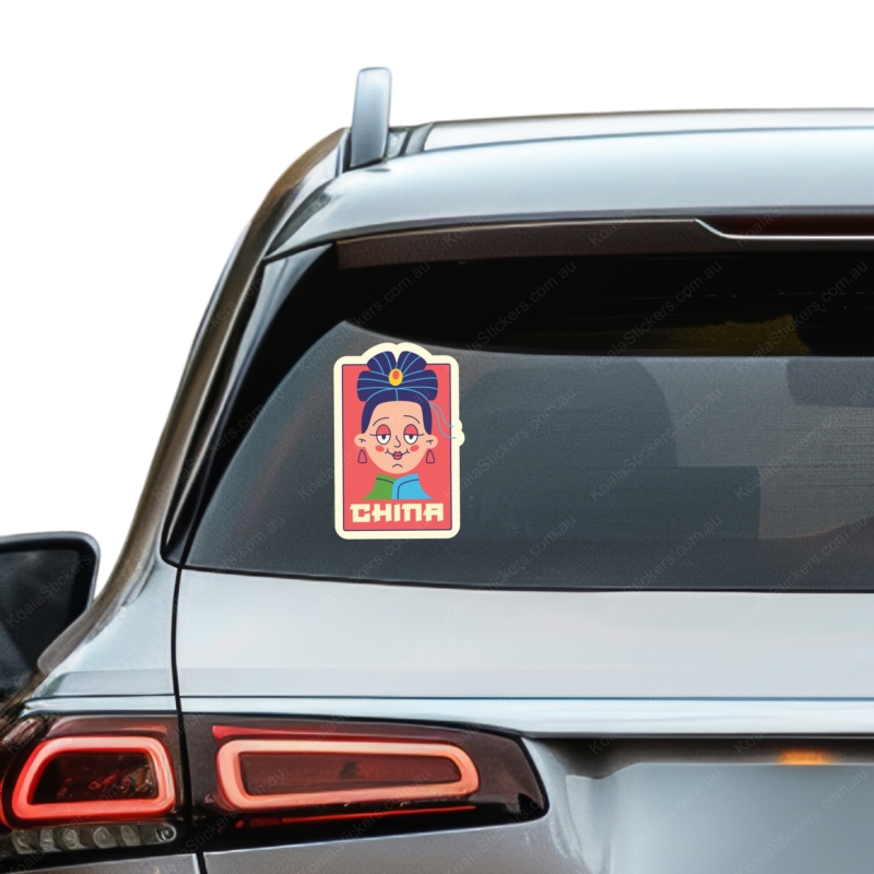 Koala Stickers: Chinees Lady Sticker - Image 7