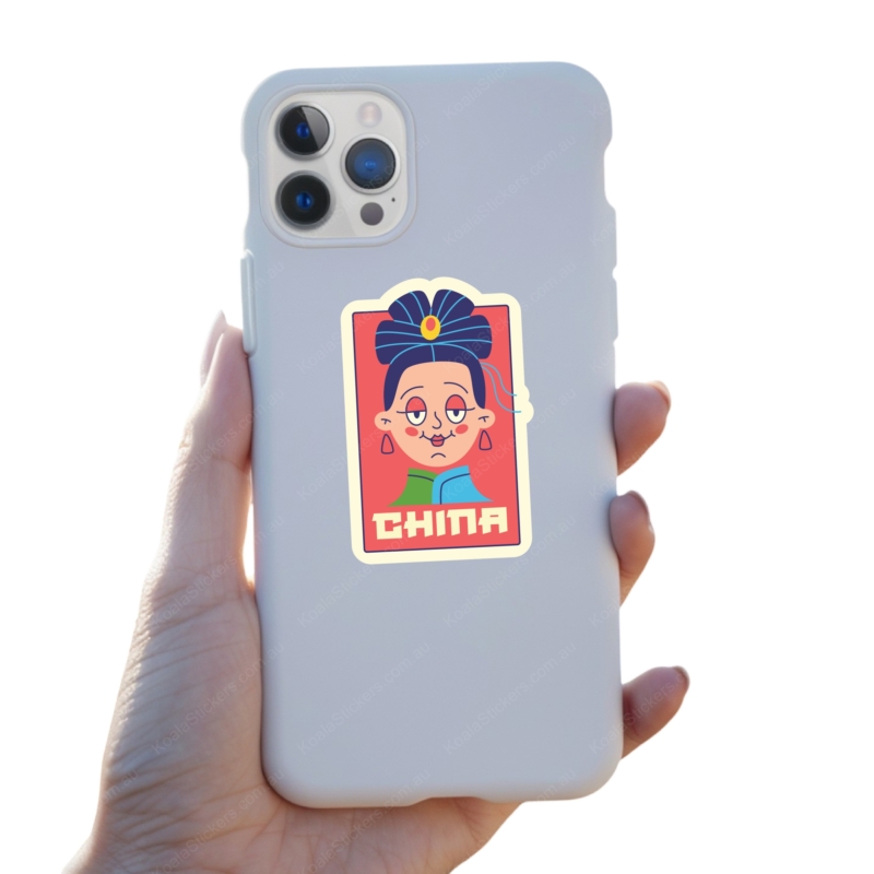 Koala Stickers: Chinees Lady Sticker - Image 3