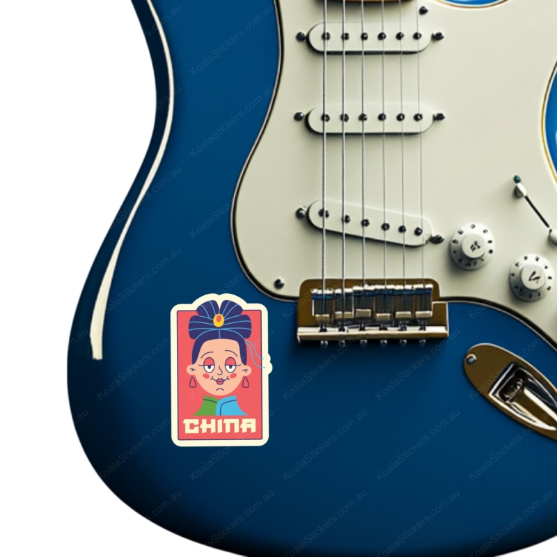 Koala Stickers: Chinees Lady Sticker - Image 5