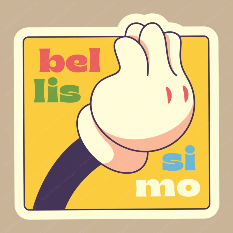Koala Stickers: Bellissimo Sticker