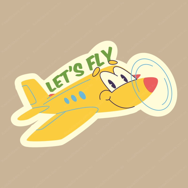 Koala Stickers: Let's Fly