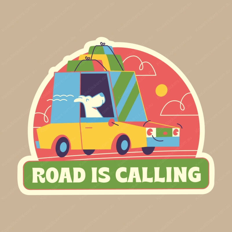 Koala Stickers: Road is Calling