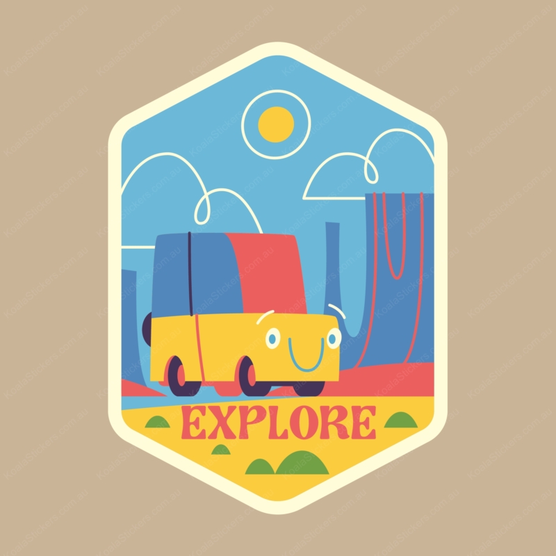 Koala Stickers: Explore Sticker