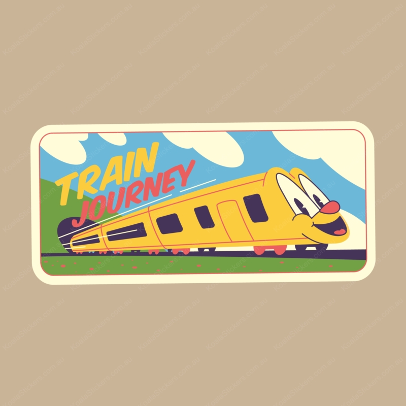 Koala Stickers: Train Journey