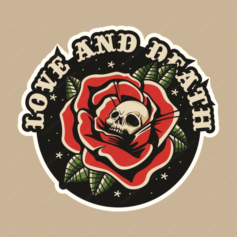 Koala Stickers: Love and Death