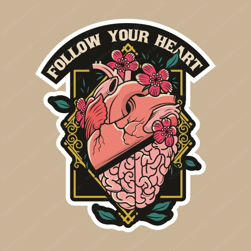 Koala Stickers: Follow Your Heart