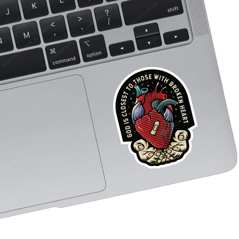 Koala Stickers: Broken Heart Sticker - Image 2