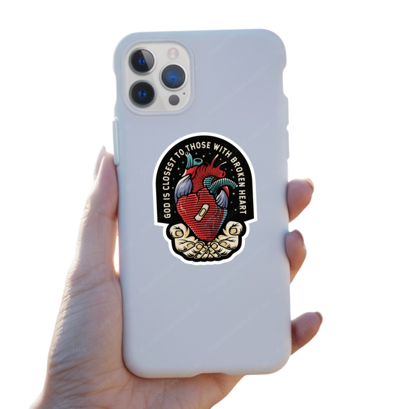 Koala Stickers: Broken Heart Sticker - Image 3