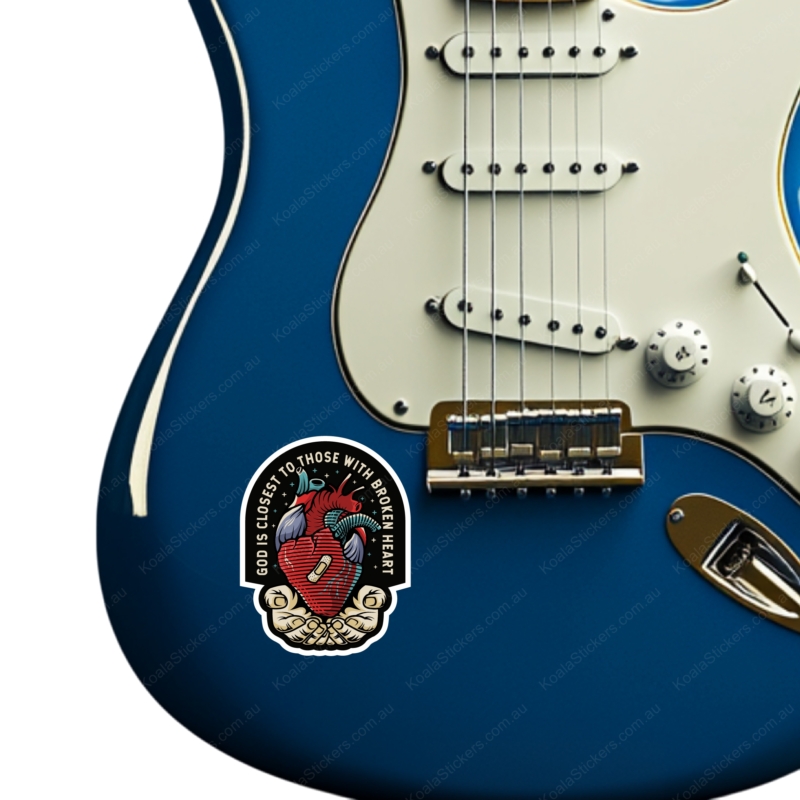 Koala Stickers: Broken Heart Sticker - Image 5