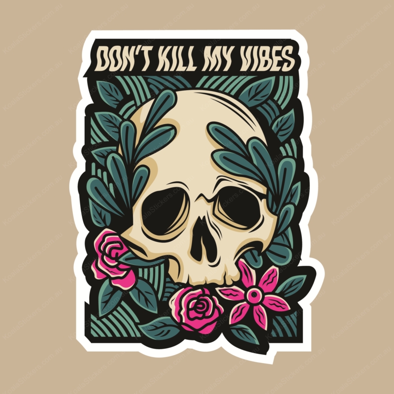 Koala Stickers: Don't Kill My Vibes