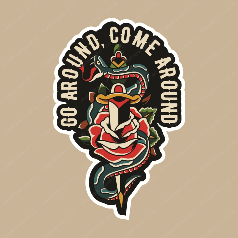 Koala Stickers: Go Around Come Around