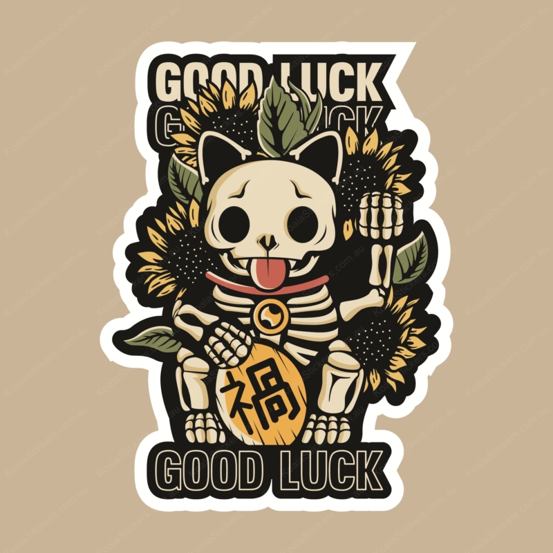 Koala Stickers: Good Luck Sticker