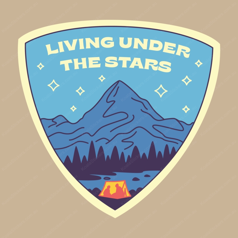 Koala Stickers: Living Under the Stars