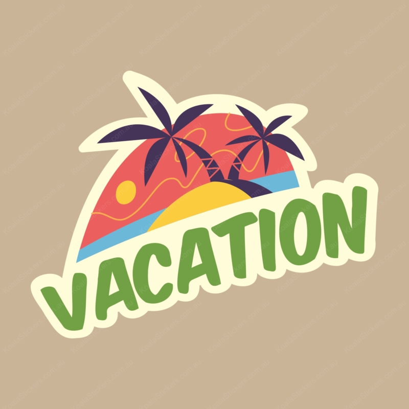 Koala Stickers: Vacation Sticker