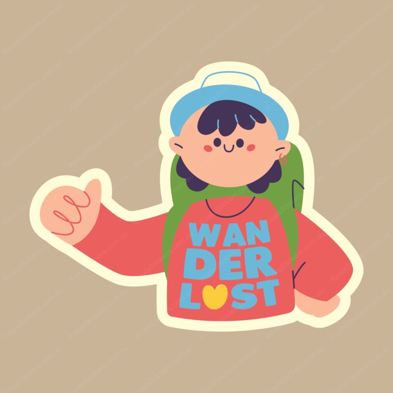 Koala Stickers: Wander Lost Sticker