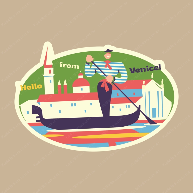 Koala Stickers: Venice Italy Sticker
