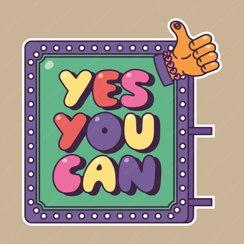 Koala Stickers: Yes You Can 2