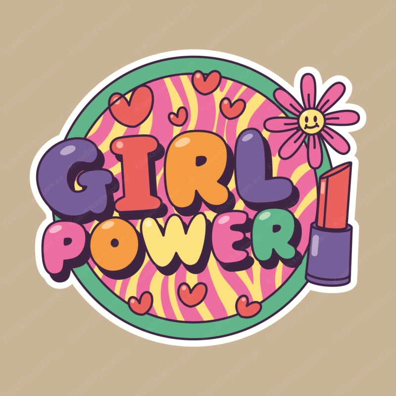 Koala Stickers: Girl Power Sticker