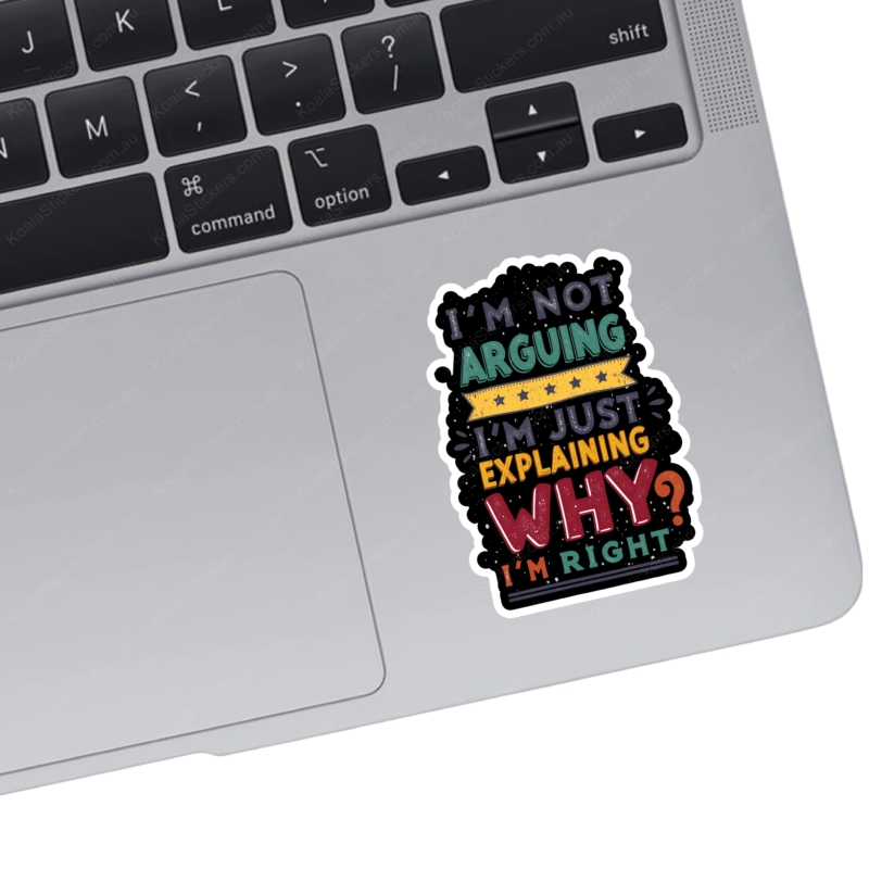 Koala Stickers: I'm Not Arguing - Image 2