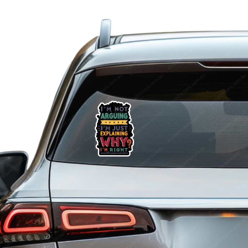 Koala Stickers: I'm Not Arguing - Image 7