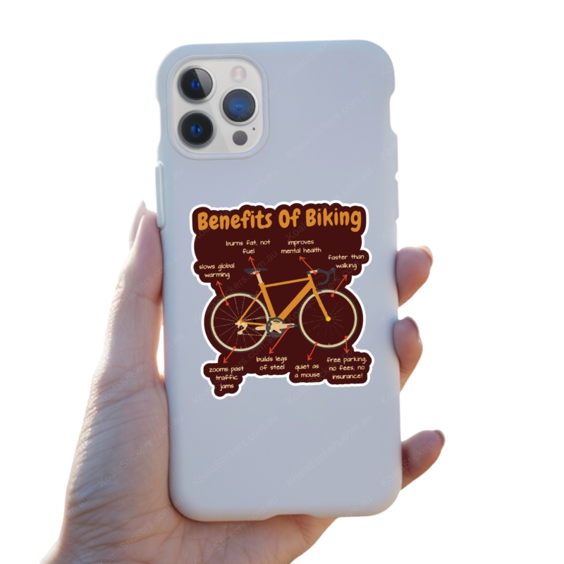 Koala Stickers: Benefits of Biking - Image 3