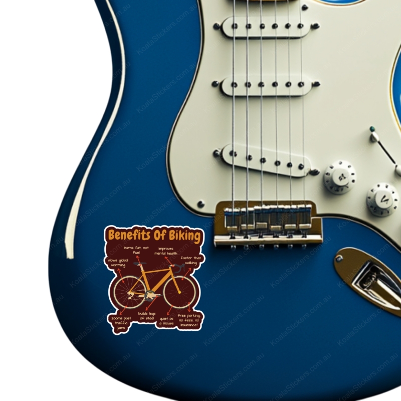 Koala Stickers: Benefits of Biking - Image 5