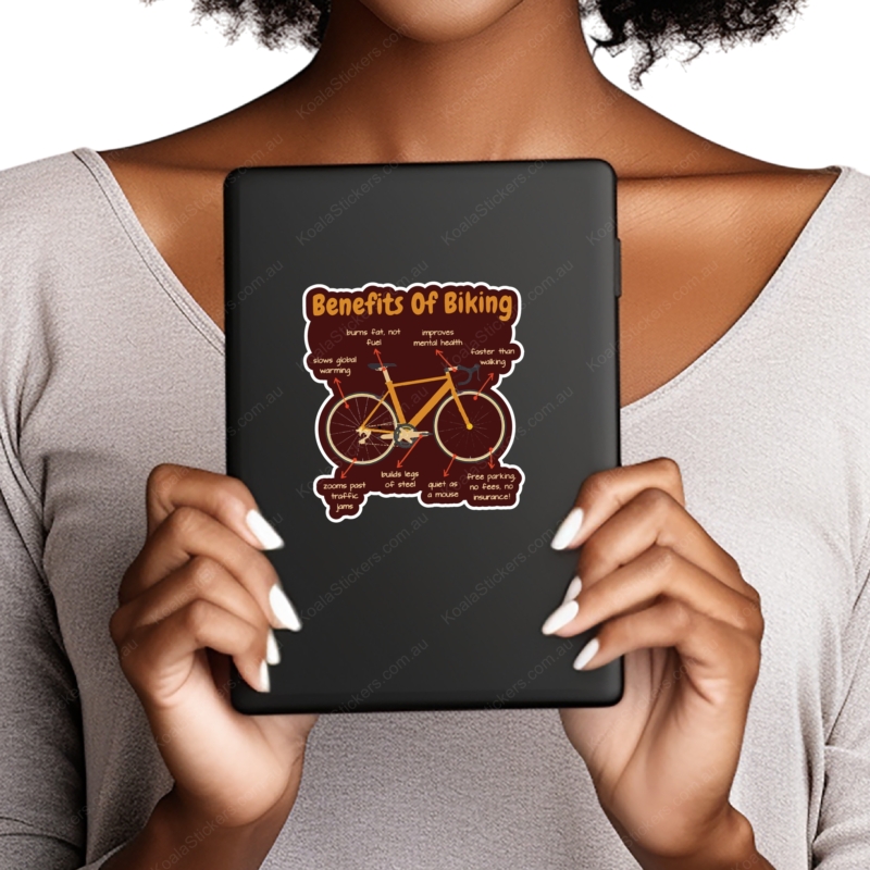 Koala Stickers: Benefits of Biking - Image 8