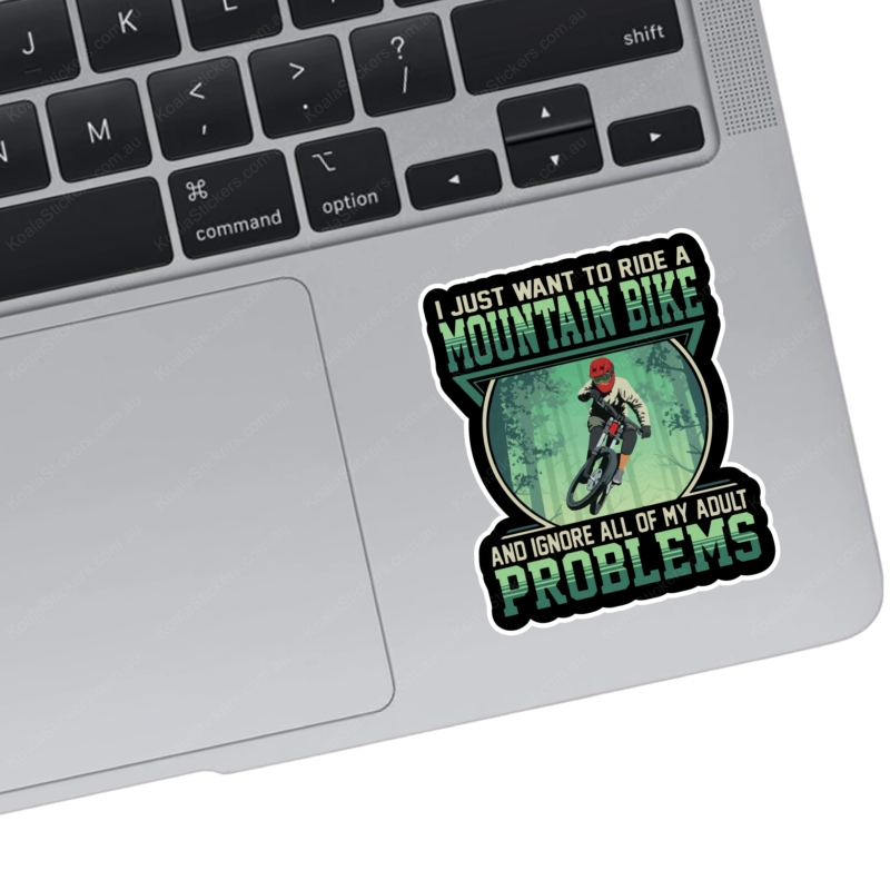 Koala Stickers: Mountain Bike - Image 2