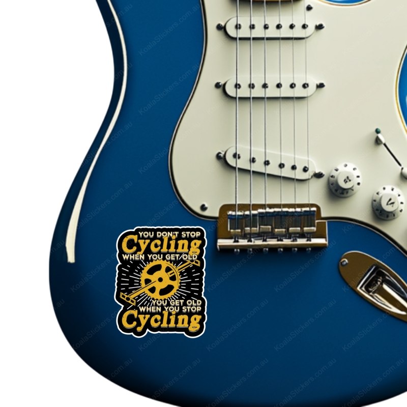 Koala Stickers: Do Not Stop Cycling - Image 5