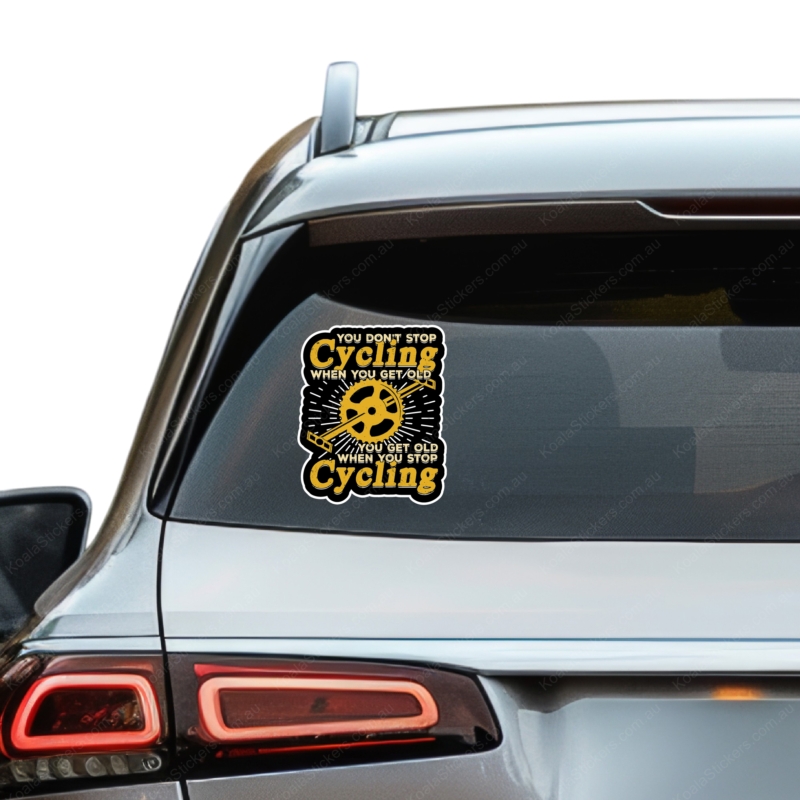 Koala Stickers: Do Not Stop Cycling - Image 7