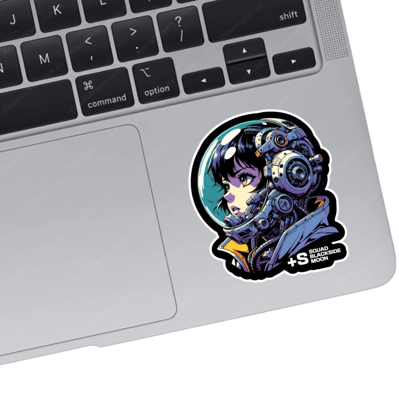 Koala Stickers: Black Side Moon - Image 2