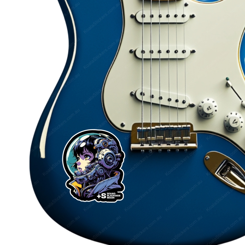 Koala Stickers: Black Side Moon - Image 6