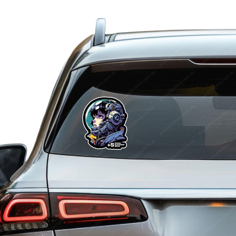 Koala Stickers: Black Side Moon - Image 8